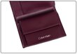 Maks sievietēm Calvin Klein TRIFOLD MD V, bordo K60K607431 GDU 36743 цена и информация | Sieviešu maki, karšu maki | 220.lv