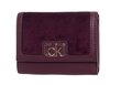 Maks sievietēm Calvin Klein TRIFOLD MD V, bordo K60K607431 GDU 36743 cena un informācija | Sieviešu maki, karšu maki | 220.lv