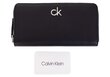 Maks sievietēm Calvin Klein Z/A WALLET LG BLACK K60K607180 BAX 36753 cena un informācija | Sieviešu maki, karšu maki | 220.lv