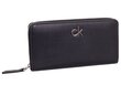 Maks sievietēm Calvin Klein Z/A WALLET LG BLACK K60K607180 BAX 36753 cena un informācija | Sieviešu maki, karšu maki | 220.lv