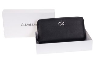Maks sievietēm Calvin Klein Z/A WALLET LG BLACK K60K607180 BAX 36753 цена и информация | Женские кошельки, держатели для карточек | 220.lv