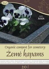 Organiskais komposts kapiem, 20 l cena un informācija | Grunts, zeme, kūdra, komposts | 220.lv