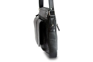 Dabīgās ādas soma ar pleca siksnu №651 цена и информация | Мужские сумки | 220.lv