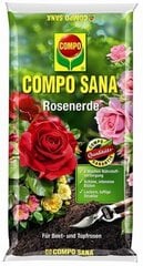 COMPO SANA Substrāts rozēm, 20L cena un informācija | Grunts, zeme, kūdra, komposts | 220.lv