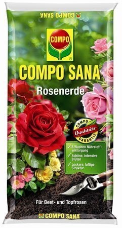 COMPO SANA Substrāts rozēm, 20L цена и информация | Grunts, zeme, kūdra, komposts | 220.lv