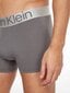 Vīriešu apakšbikses Calvin Klein TRUNK 3 pāri, melnas/pelēkas/tirkīzzilas 000NB3130A 13C 45692 cena un informācija | Vīriešu apakšbikses | 220.lv