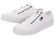 Vīriešu sporta apavi Tommy Hilfiger LONG LACE UP VULC, baltas EM0EM00659 YBR 20795 cena un informācija | Sporta apavi vīriešiem | 220.lv