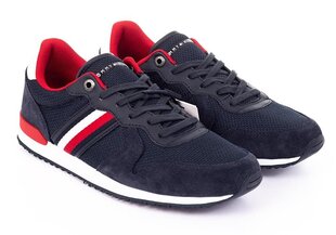 Мужские кроссовки Tommy Hilfiger ICONIC MATERIAL MIX RUNNER, темно-синие FM0FM03470 DW5 20783 цена и информация | Кроссовки для мужчин | 220.lv