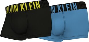 Мужские трусы Calvin Klein 2 пары LOW RISE TRUNK, черные/синие 000NB2599A W3H 45013 цена и информация | Мужские трусы | 220.lv