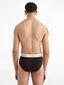 Vīriešu apakšbikses Calvin Klein SLIPY HIP BRIEF 3 pāri, melnas 0000U2661G 1UV 45093 цена и информация | Vīriešu apakšbikses | 220.lv