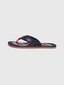 Vīriešu iešļūcenes Tommy Hilfiger ESSENTIAL TH BEACH SANDAL, tumši zilas FM0FM01369 403 45419 cena un informācija | Vīriešu iešļūcenes, čības, sandales | 220.lv