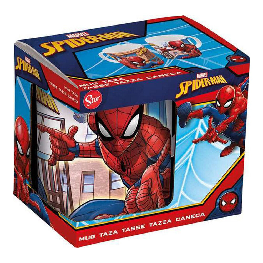 Krūze Spiderman Great Power 325 ml (11,7 x 10 x 8,7 cm) cena un informācija | Glāzes, krūzes, karafes | 220.lv