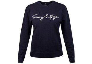 Sieviešu jaka TOMMY HILFIGER REGULAR GRAPHIC C-NK SWEATSHIRT, tumši zila WW0WW30659 DW5 cena un informācija | Sieviešu džemperi | 220.lv