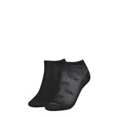 Женские носки Calvin Klein 2 пары, черные 701218917 002 44587 цена и информация | Женские носки | 220.lv