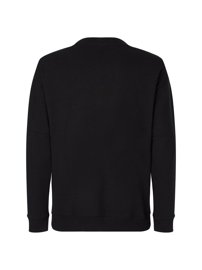 Vīriešu T-krekls Calvin Klein SWEATSHIRT L/S, melns 000NM2172E UB1 42830 cena un informācija | Vīriešu T-krekli | 220.lv