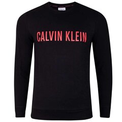 Vīriešu T-krekls CALVIN KLEIN SWEATSHIRT L/S, melns 000NM1960E XY8 42468 cena un informācija | Vīriešu T-krekli | 220.lv