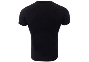 Мужская футболка TOMMY HILFIGER CORE STRETCH SLIM VNECK TEE, черная MW0MW02045 083 цена и информация | Мужские футболки | 220.lv