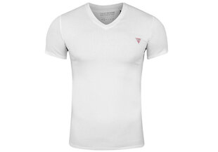 Vīriešu T-krekls Guess T-SHIRT VN SS CORE TEE WHITE M1RI32J1311 G011 43619 цена и информация | Мужские футболки | 220.lv
