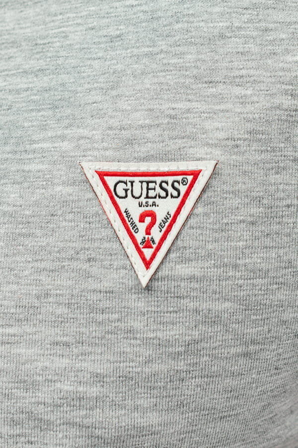 Vīriešu T-krekls Guess T-SHIRT CALEB HERO CREW NECK GRAY U97M00JR003 H905 43189 cena un informācija | Vīriešu T-krekli | 220.lv