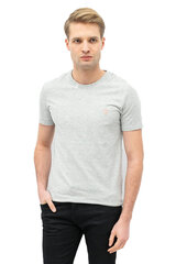 Мужская футболка Guess T-SHIRT CALEB HERO CREW NECK GRAY U97M00JR003 H905 43189 цена и информация | Мужские футболки | 220.lv