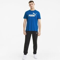 Vīriešu T-krekls Puma ESS LOGO TEE, zils, 586666 58 43 309 cena un informācija | Vīriešu T-krekli | 220.lv