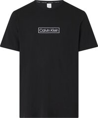 Vīriešu T-krekls CALVIN KLEIN S/S CREW NECK, melns 000NM2268E UB1 44139 cena un informācija | Vīriešu T-krekli | 220.lv