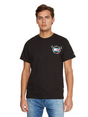 Vīriešu T-krekls Tommy Hilfiger T-SHIRT TJM TOMMY PHILOSOTEE 3, melns DM0DM12858 BDS 45501 cena un informācija | Vīriešu T-krekli | 220.lv