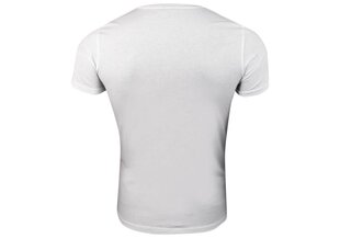 Мужская футболка TOMMY HILFIGER SS TEE LOGO, белая UM0UM00054 100 цена и информация | Мужские футболки | 220.lv