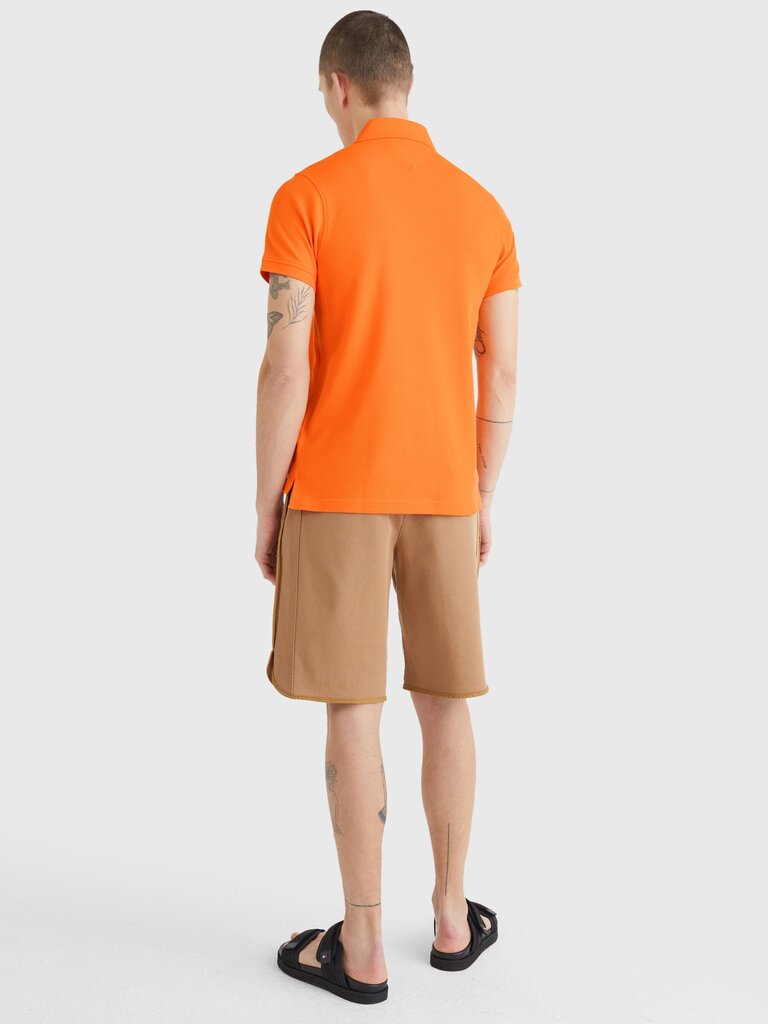 Vīriešu polo krekls TOMMY HILFIGER T-SHIRT 1985 SLIM POLO, oranžs MW0MW17771 SGH 45539 цена и информация | Vīriešu T-krekli | 220.lv