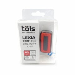 Отражающая подсветка для велосипеда Töls  Pro USB цена и информация | Велосипедные фонари, отражатели | 220.lv