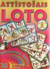 Attīstošais loto. Dzīvnieku ābece цена и информация | Настольная игра | 220.lv