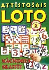 Attīstošais loto. Mācīsimies skaitīt цена и информация | Настольная игра | 220.lv