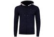 Vīriešu sporta džemperis plāns Tommy Hilfiger HOODIE LS FZ HWK NAVY UM0UM01929 DW5 29941 cena un informācija | Vīriešu jakas | 220.lv