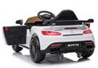 Elektromobilis Mercedes AMG GT R, balts цена и информация | Bērnu elektroauto | 220.lv