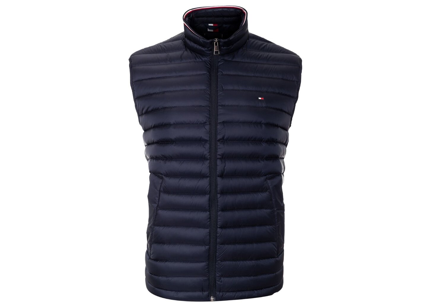 Veste vīriešiem TOMMY HILFIGER CORE PACKABLE DOWN VEST, zila MW0MW12719 CJM cena un informācija | Vīriešu vestes | 220.lv