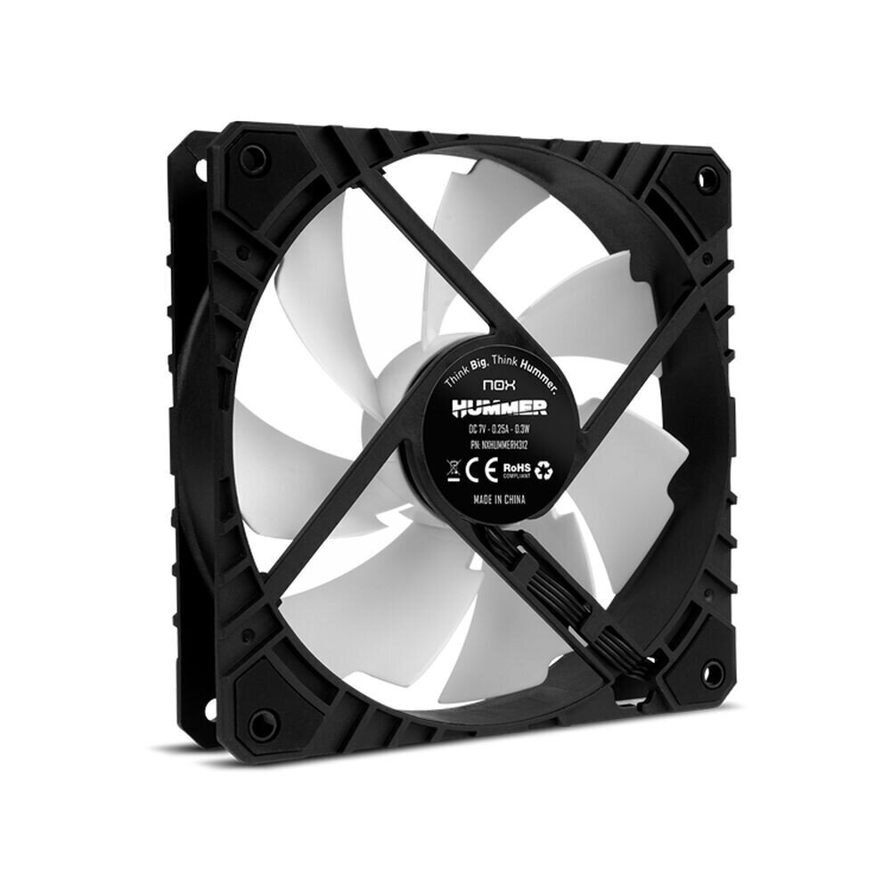 Вентилятор в корпусе NOX H-FAN PRO Белый 2200 rpm Ø 12 cm цена | 220.lv