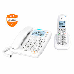 Bezvadu Tālrunis Alcatel XL785 Balts cena un informācija | Stacionārie telefoni | 220.lv