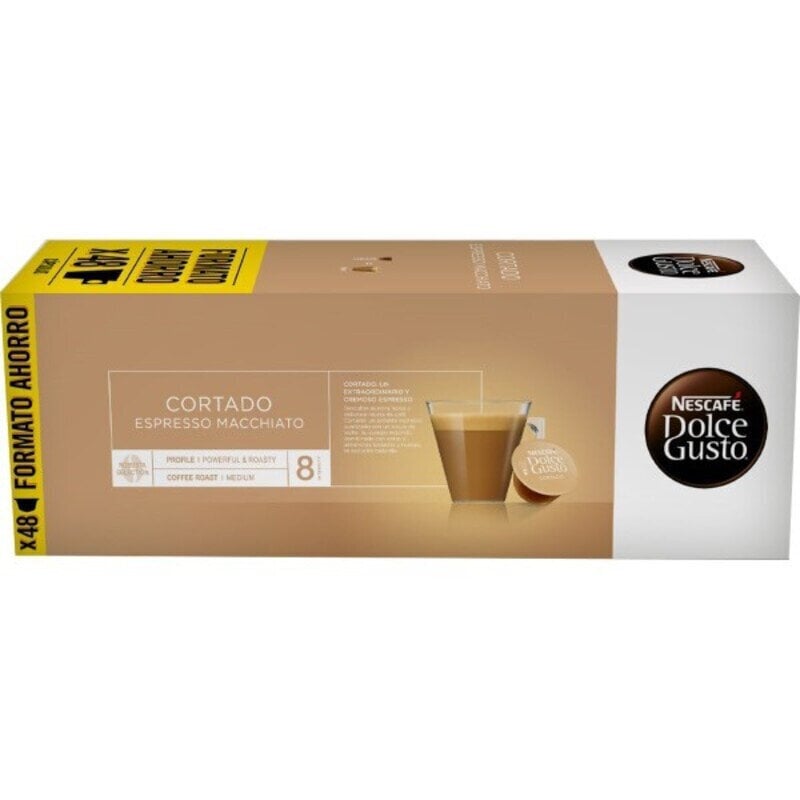 Kafijas kapsulas ar kārbiņu Nescafé Dolce Gusto Espresso Macchiato (48 gab.) cena un informācija | Kafija, kakao | 220.lv