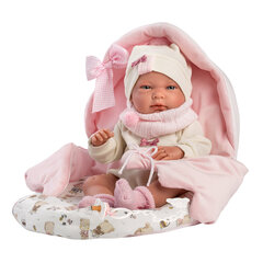 Кукла-младенец Llorens Nica, со спальным мешком, 40 см, 73884 цена и информация | Игрушки для девочек | 220.lv