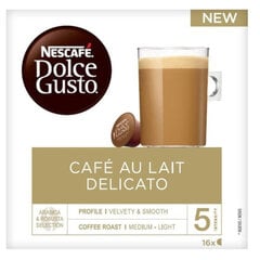 Kafijas kapsulas Nescafé Dolce Gusto Au Lait Delicato (16 gab.) cena un informācija | Nescafe Dolce Gusto Pārtikas preces | 220.lv