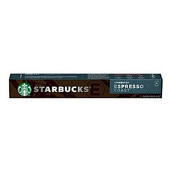 Kafijas kapsulas Starbucks Espresso Roast (10 gab.) cena un informācija | Kafija, kakao | 220.lv