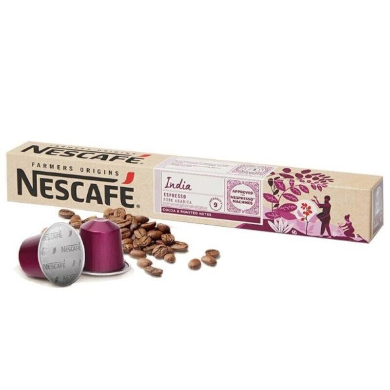 Kafijas kapsulas FARMERS ORIGINS Nescafé INDIA (10 gab.) цена и информация | Kafija, kakao | 220.lv