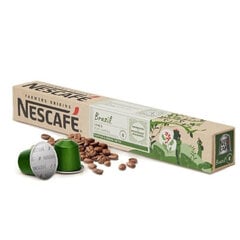 Kafijas kapsulas FARMERS ORIGINS Nescafé BRAZIL (10 gab.) cena un informācija | Kafija, kakao | 220.lv