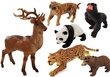 Gumijas dzīvnieku figūriņu komplekts цена и информация | Attīstošās rotaļlietas | 220.lv