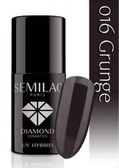 Стойкий гибридный лак для ногтей Semilac 016 Grunge, 7мл цена и информация | Лаки для ногтей, укрепители | 220.lv