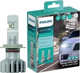 Spuldžu komplekts Philips H7 LED 11972 U50CWX2 ,12/24V цена и информация | Автомобильные лампочки | 220.lv
