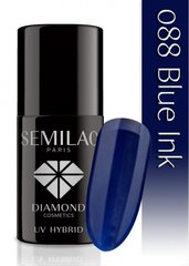 Hibrīda nagu laka Semilac 088 Blue Ink, 7 ml cena un informācija | Nagu lakas, stiprinātāji | 220.lv