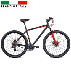 Велосипед ESPERIA 29" 7000 ALU 44 24V BLACK/RED цена и информация | Велосипеды | 220.lv
