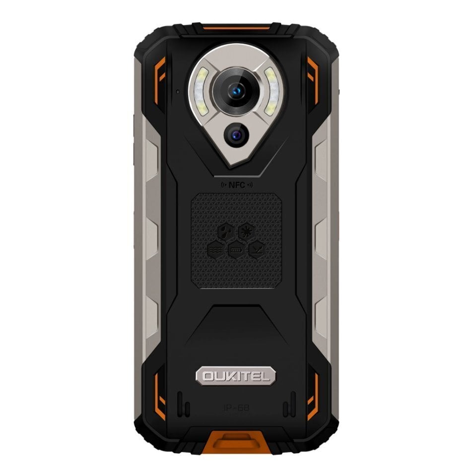 Oukitel WP16-OE/OL, 128GB, Dual SIM Black/Orange cena un informācija | Mobilie telefoni | 220.lv