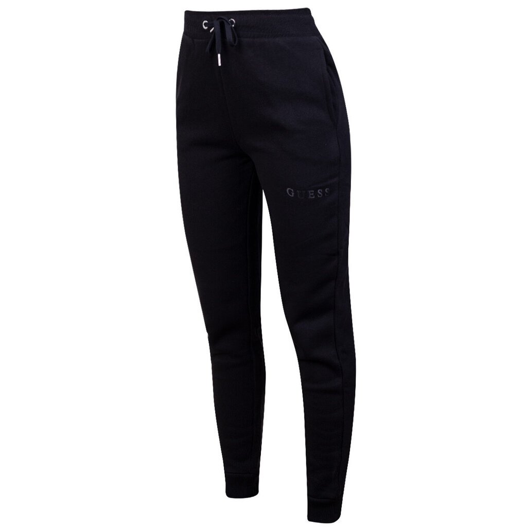 Sieviešu sporta bikses Guess ALENE CUFF LONG PANT, melnas V2RB23K9V31 JBLK 42607 cena un informācija | Sporta apģērbs sievietēm | 220.lv